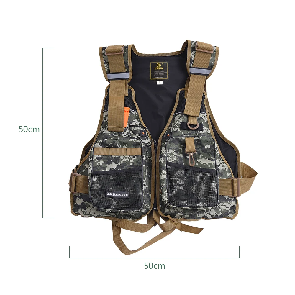 Рюкзак жилет Lixada Fly Fishing Быстросохнущий сетчатый рыболовный с Mutil Pocket