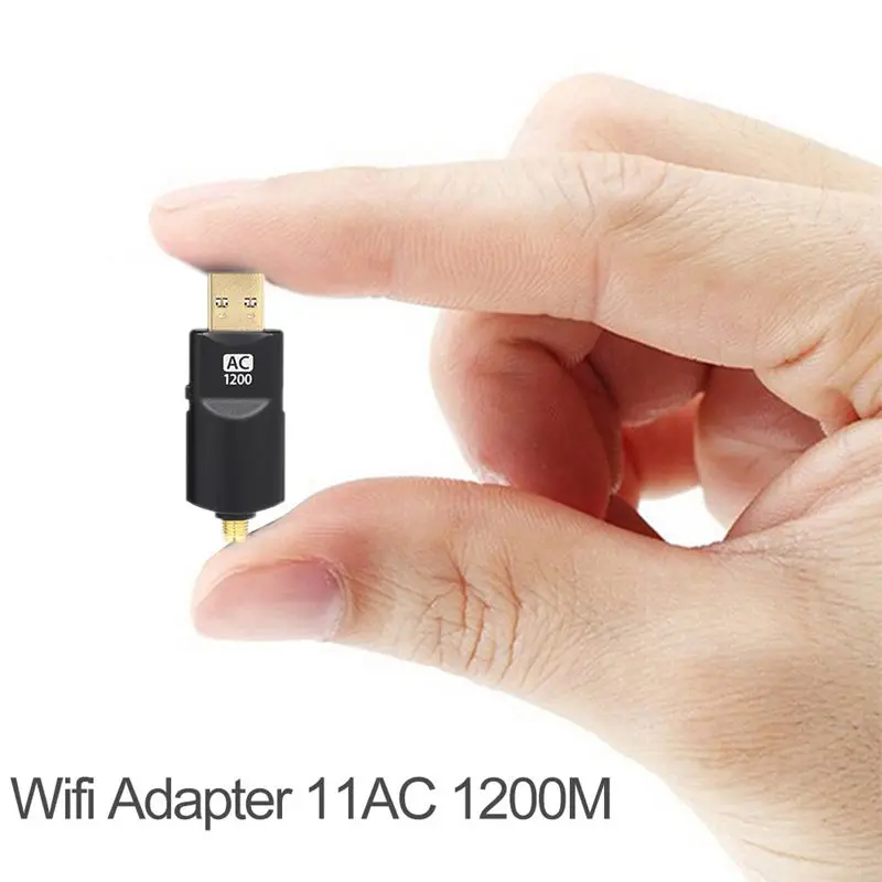 1200M беспроводная сетевая карта 2 4G/5 8G Usb3.0 Двухдиапазонная Usb гигабитная Wifi