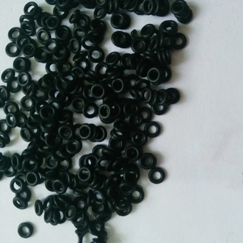 100pcs 100/набор охотничьих резиновых уплотнительных колец в трех цветах, Опциональная шайба, Зажимная шайба/дротика для замены стрелы - Цвет: 100pcs