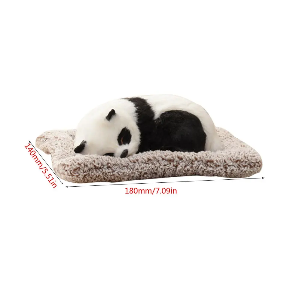 Panda 18x14cm Украшение для автомобиля, креативное моделирование, собака, активированный уголь, автомобильная посылка на древесном угле, бамбуковый уголь, плюшевая игрушка, товары для интерьера - Название цвета: Panda 18x14cm
