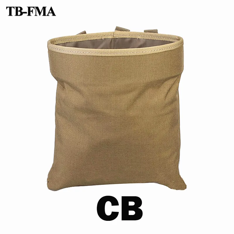 CB TB-FMA, Складывающийся Тактический мешочек для мелочей, для страйкбола, военный подсумок, сумка, Мультикам, черный подсумок - Цвет: CB