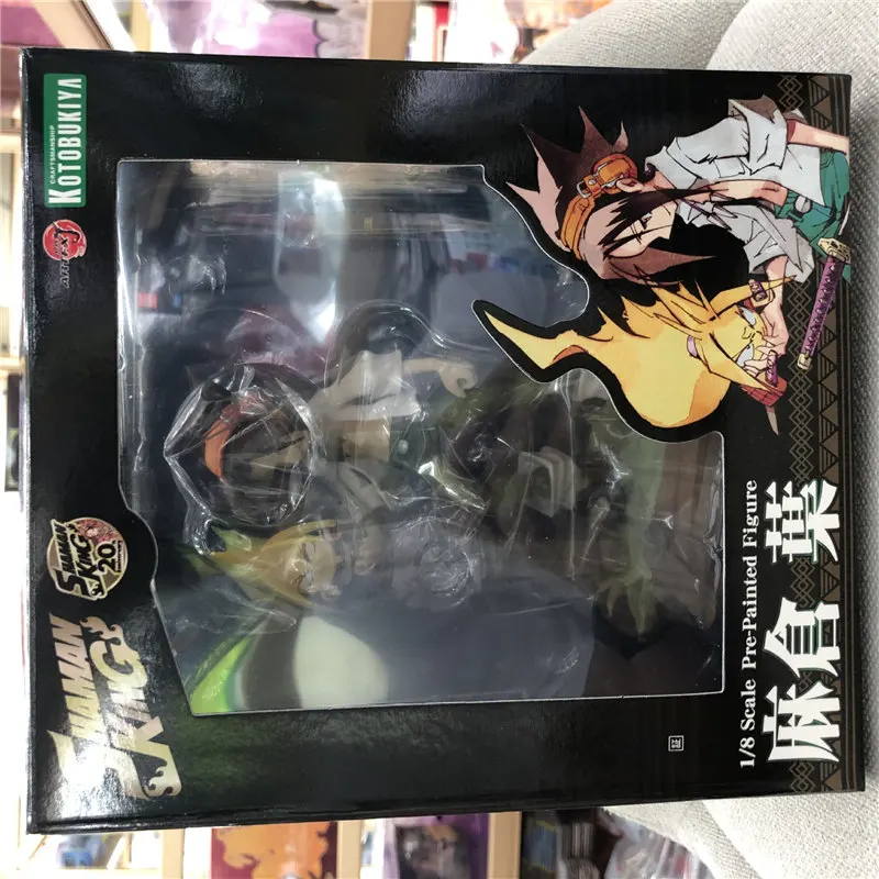 

18CM Artfx J Anime Shaman King Yoh Asakura PVC Action Figure Model Toys Collection Doll Gift for Children