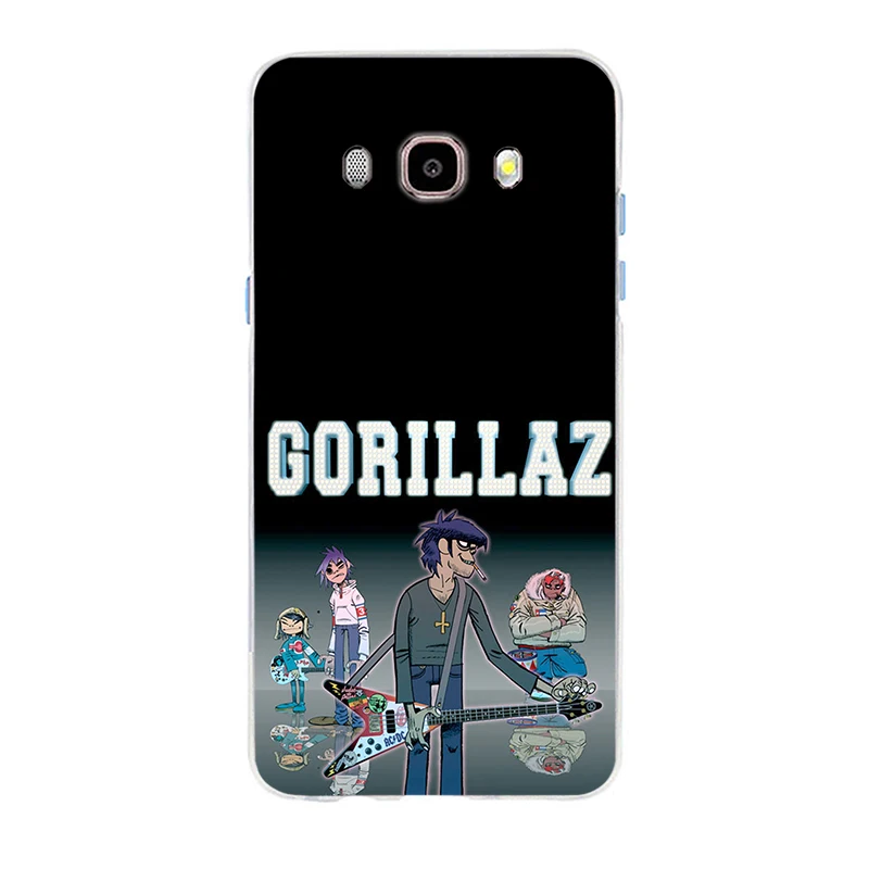 Gorillaz высококачественный Мягкий Силиконовый ТПУ чехол для телефона Samsung Galaxy S6 S6edge