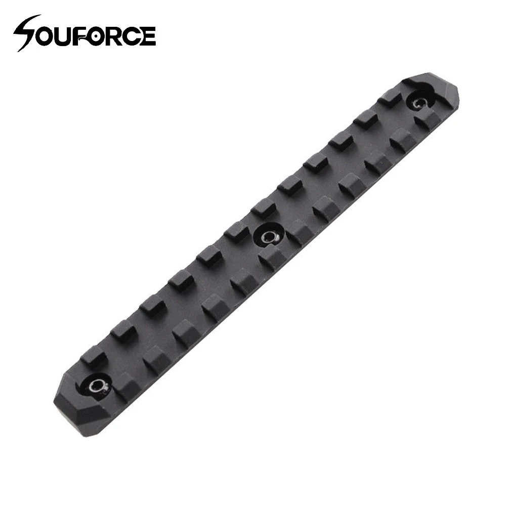 

US Stock 13 слотов M-lok секционное крепление 20 мм Picatinny Weaver Rail Base для охоты на винтовку
