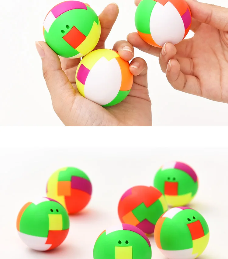 Classic Mini Creative Ball Puzzle Cube Intelligence Reminiscence For Children Game Assembling Educational Kid Prize Gift | Игрушки и