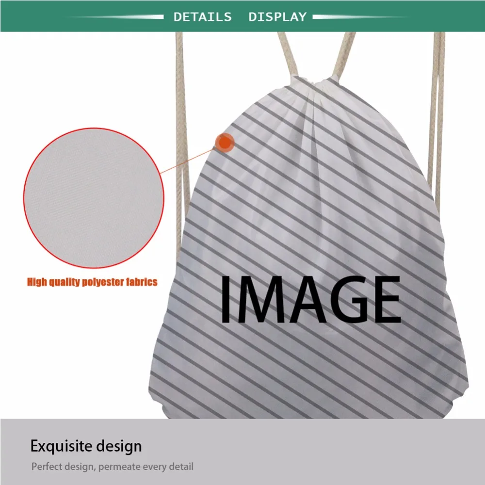 INSTANTARTS новинка 2019 спортивные сумки для мальчиков и девочек с принтом в виде