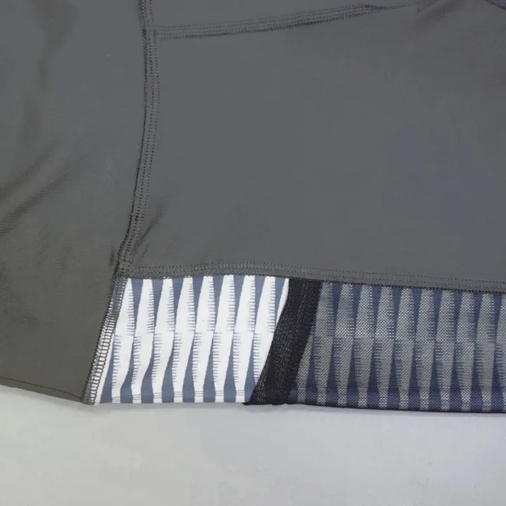 SVOKOR карман Высокая Талия лосины женские тренировки Activewear печати Фитнес брюк модный пэчворк Push Up лосины для фитнеса