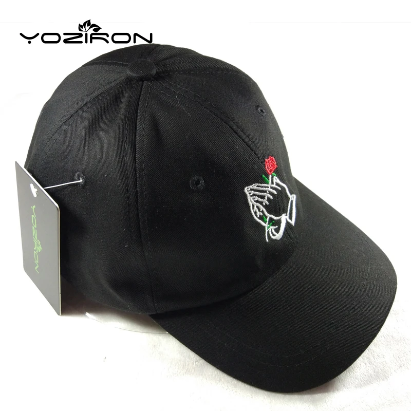 Модные хлопковые Роза в руке Snapback Бейсбол Кепки s для Для мужчин женщин