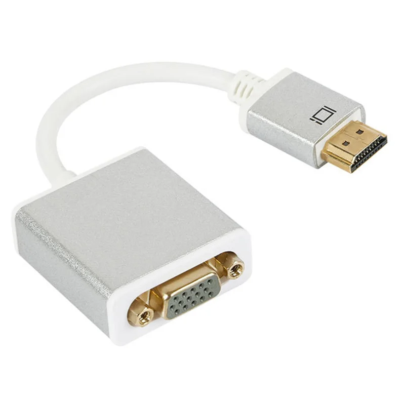 HDMI-VGA адаптер для PS4 PS3 PC latop tv box to HD tv Monitor HDMI VGA кабель цифровой аналоговый аудио преобразователь из VGA в HDMI