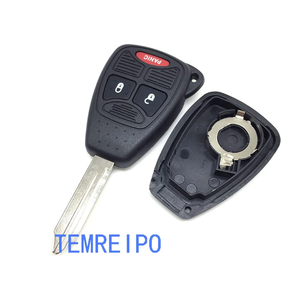Чехол для ключа с дистанционным управлением и 3 кнопками Chrysler Dodge Caliber Jeep Patriot Pacifica