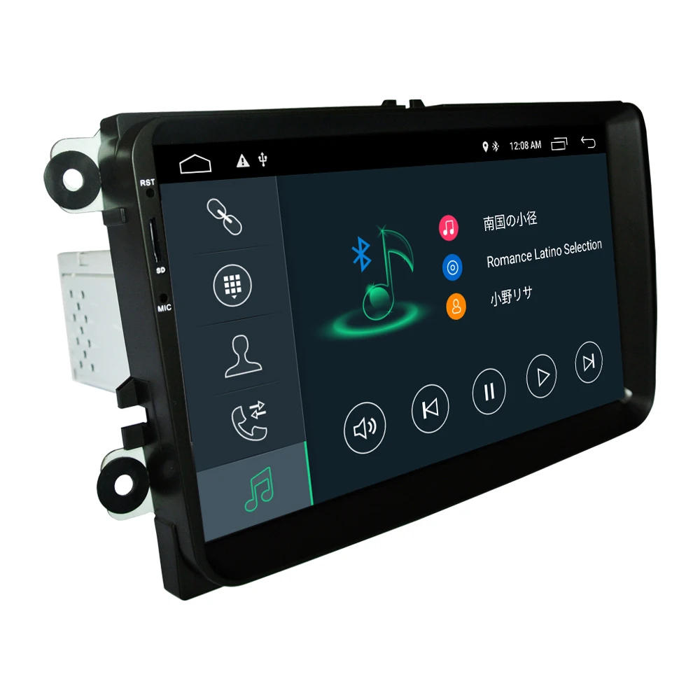 Для Golf Skoda Android 6 0 Gps авто радио 2 дин 9 дюймов к Fabia Octavia Yeti мужские поло PASSAT с dab|car radios