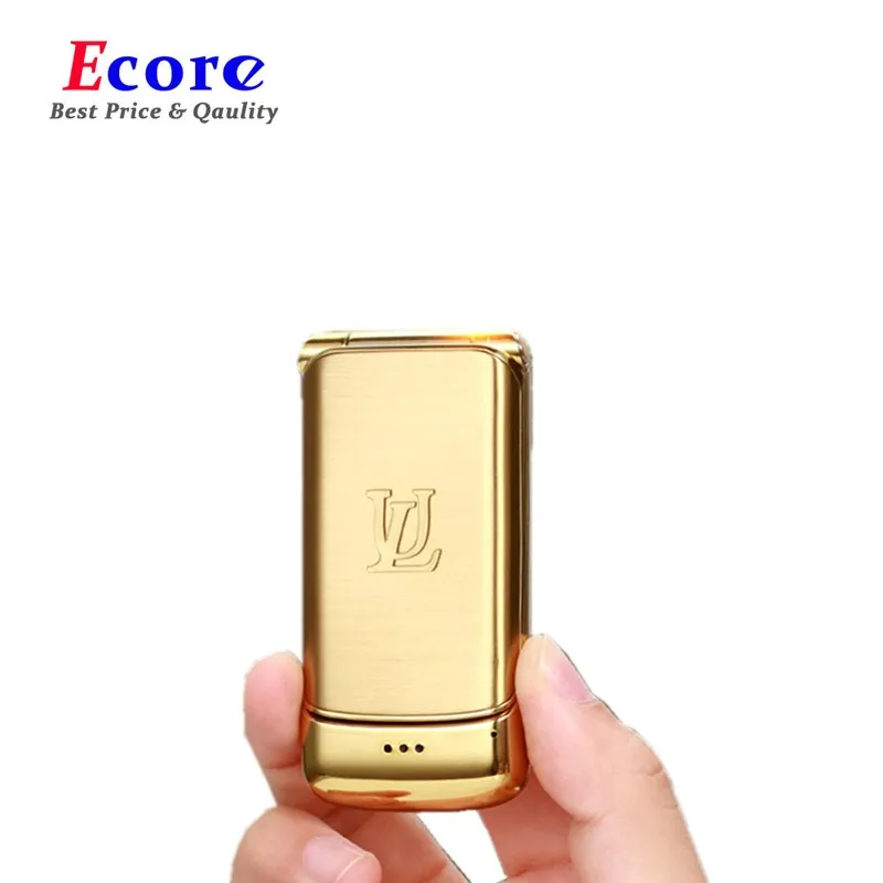 Ulcool V9 Роскошный телефон раскладушка мини Чехол для мобильного телефона с