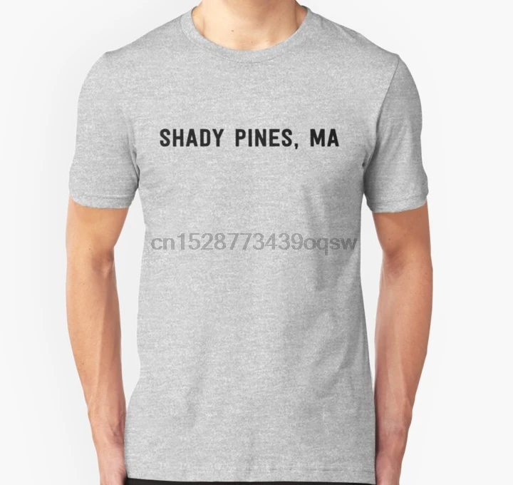 Мужская футболка с коротким рукавом Shady Pines Ma унисекс женская футболка|Мужские