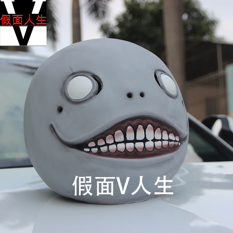 Аниме NieR Automata Emil косплей маска ужаса забавная маска для Хэллоуина Карнавал Новинка