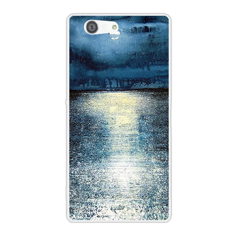 Case for Sony Xperia Z3 Compact / Mini Back Transparent Silicone Soft TPU Cover For Flamingos Phone Cases | Мобильные телефоны и