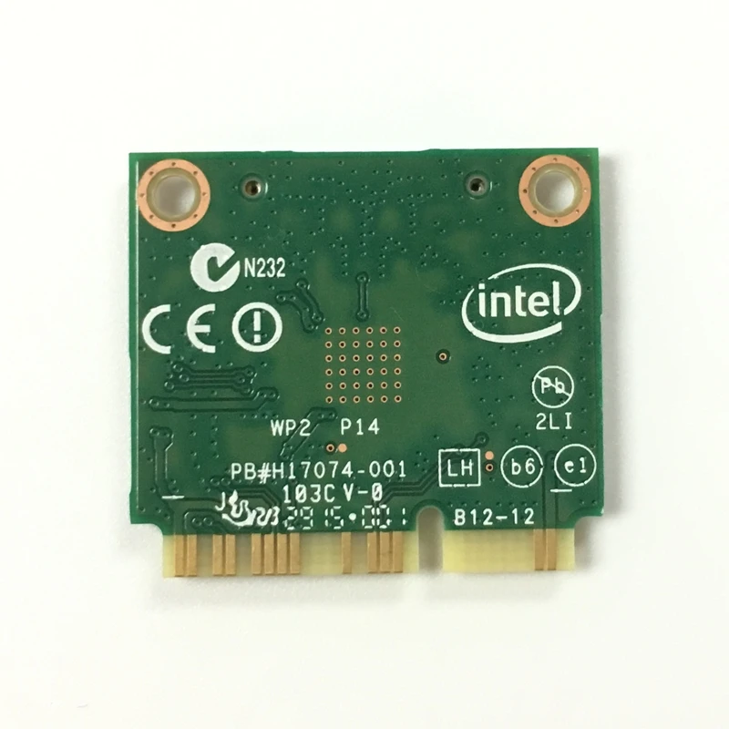 Двухдиапазонная беспроводная карта N 7260HMWAN 7260 7260hmw и Wi Fi Bluetooth 4 0 для Intel mini PCI E 300