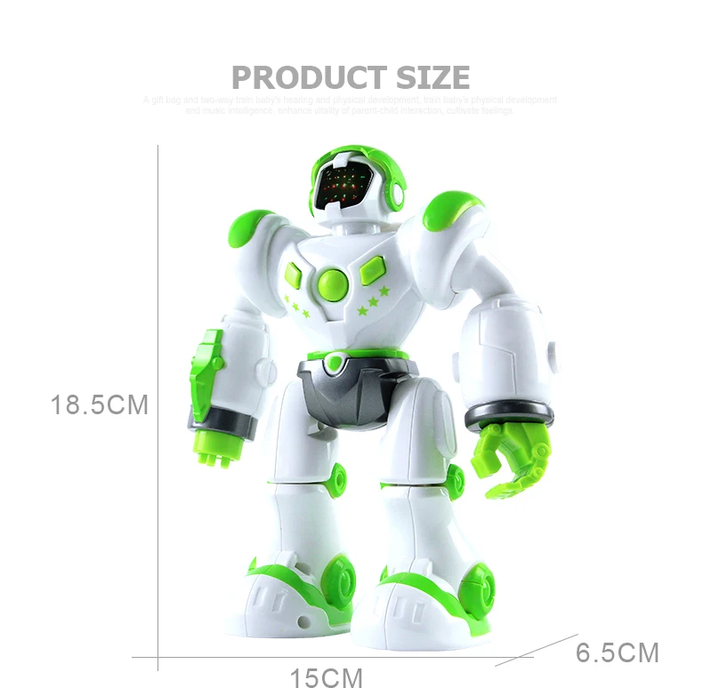 Интеллигентая (ый) электронные робот фигурка игрушки RC музыкальные для