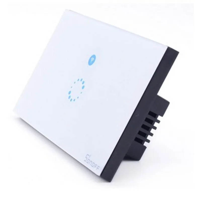 Sonoff Touch EU US Wifi настенный сенсорный выключатель 1 банда 1 способ беспроводной пульт дистанционного управления ламповое реле приложение Управление работает с Alexa Google Home
