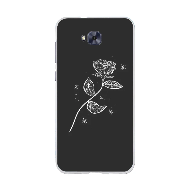Мягкий силиконовый чехол для Asus Zenfone 4 Selfie ZD553KL, чехол с рисунком для Asus Zenfone 4 Selfie ZB553KL, матовый чехол для телефона s Funda
