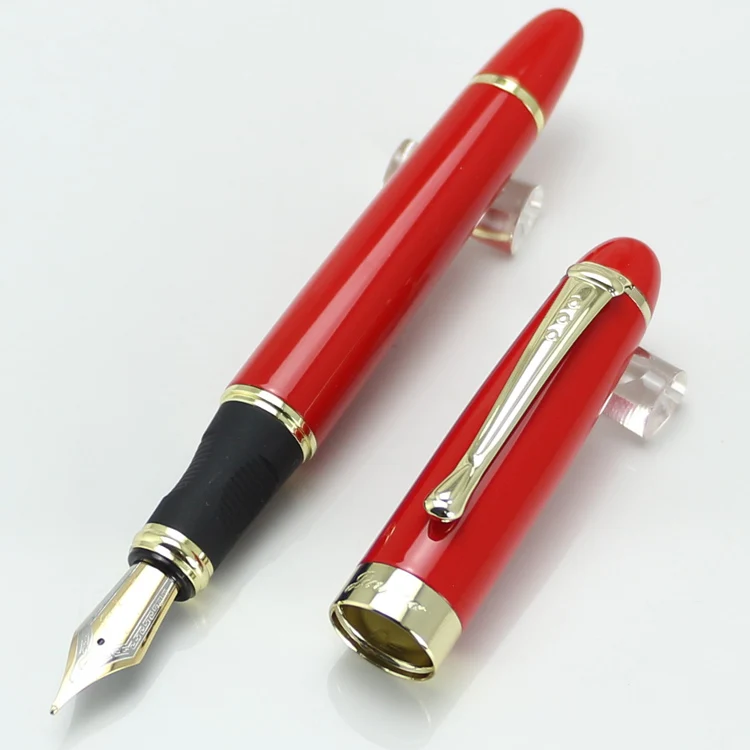 8 Jinhao X450 самопишущее перо Красный 22 цвета Металлический Золотой зажим роскошные ручки Caneta Канцтовары офисный школьный расходные материалы - Цвет: 8