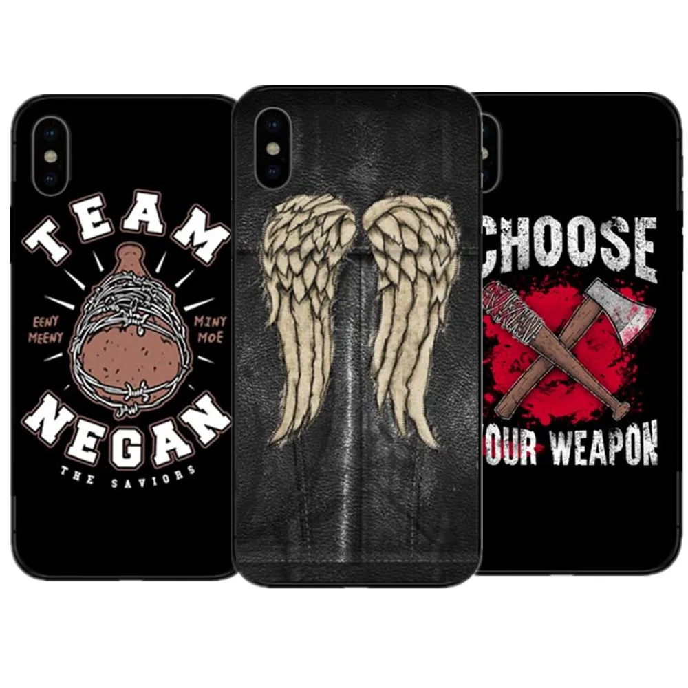 Жесткий чехол для телефона TV The Walking Dead iPhone 8 Plus 7 7Plus 6 XR AS Max SE 5 5S X|Сумки телефона| |