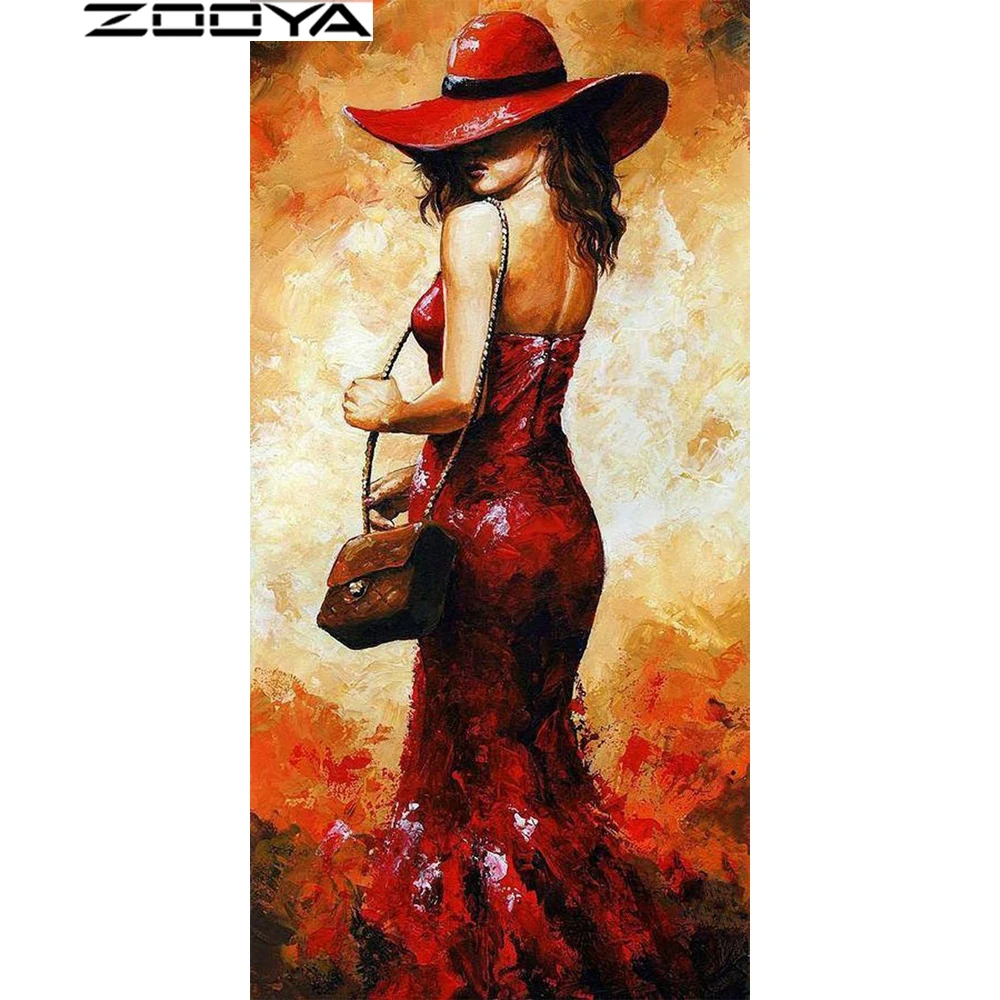 ZOOYA 3d Diy алмазная живопись Вышивка круглая дрель Полный Стразы мозаика домашняя