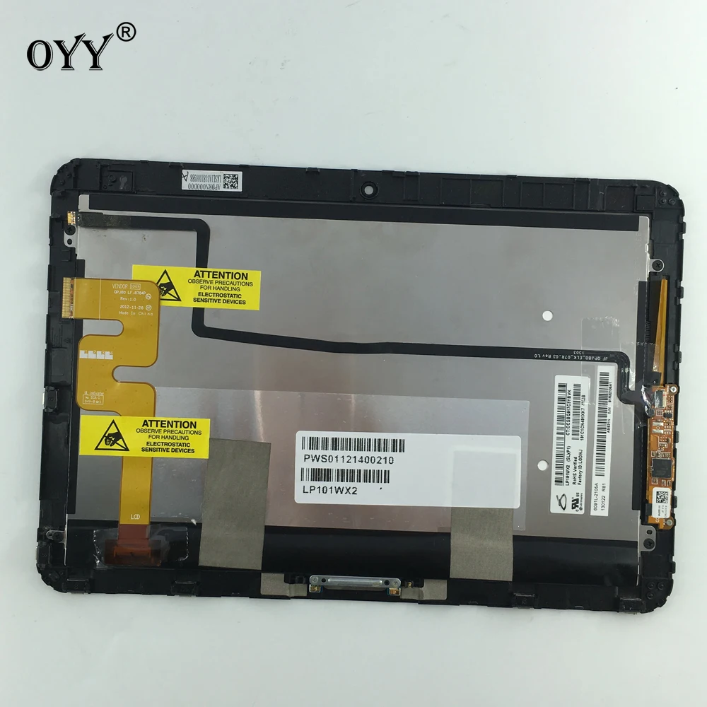 LP101WX2 SLP1 ЖК дисплей панель экран сенсорный дигитайзер стекло в сборе для HP Elitepad