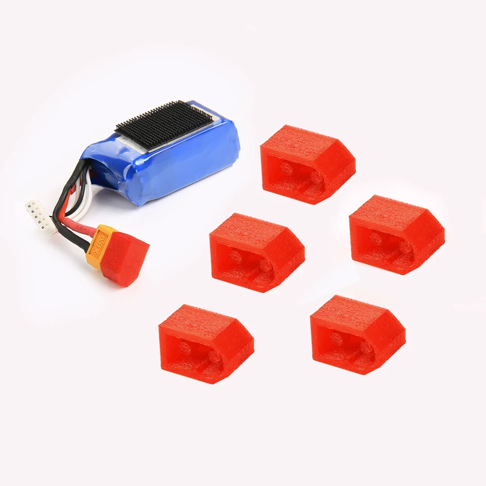 2 пары 3D печатных XT60 XT90 Свеча зажигания Пластик Защитная крышка для мальчиков и