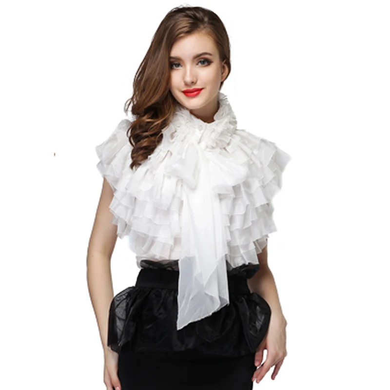 Высококачественная Новая Мода 2017 дизайнерский Топ Женская блузка с каскадными
