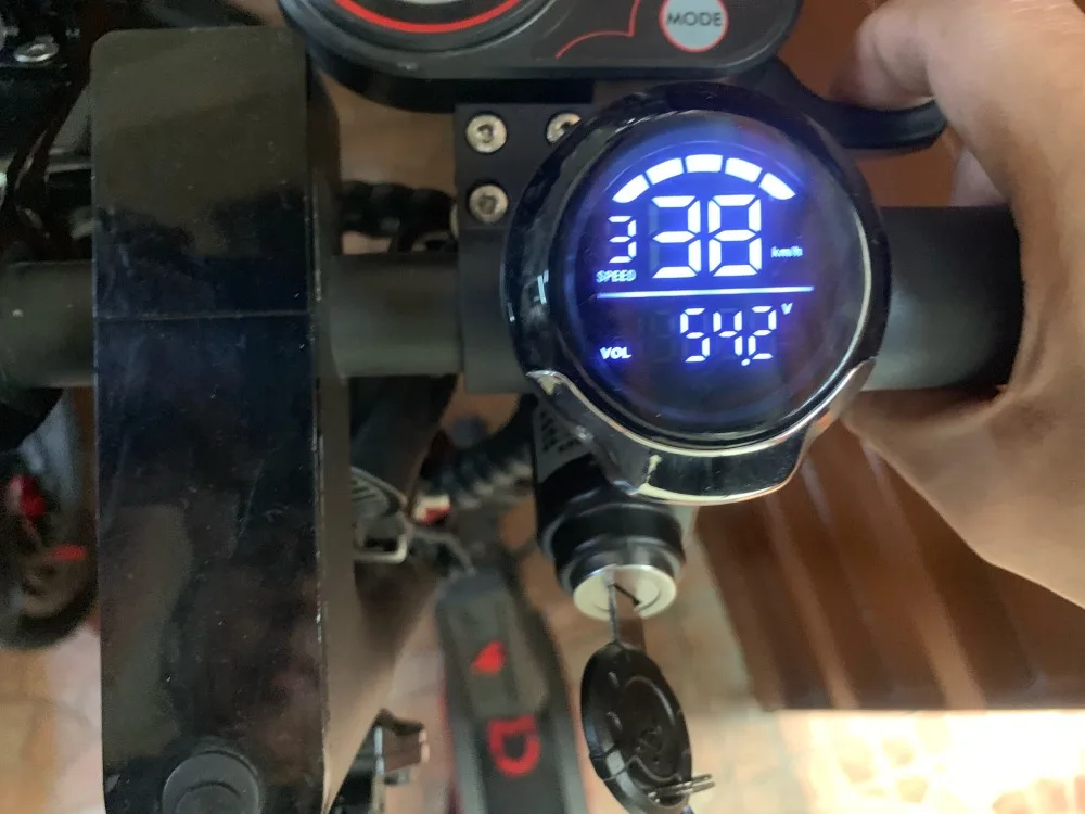 Спидометр rolling grips Дроссельный ускоритель с ЖК-дисплеем и замком 24v36v48v60v электрический скутер велосипед MTB трехколесный велосипед часть