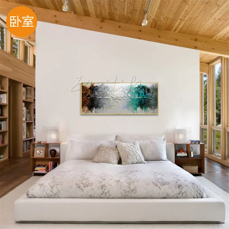 Ручная роспись холст картины маслом настенные художественные для гостиной