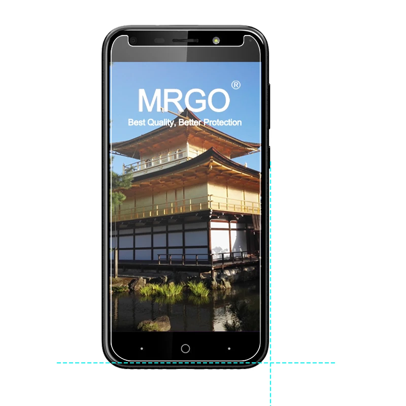 Закаленное стекло MRGO для zte Blade A6 Защитная пленка экрана 9H 2.5D телефона защитное |