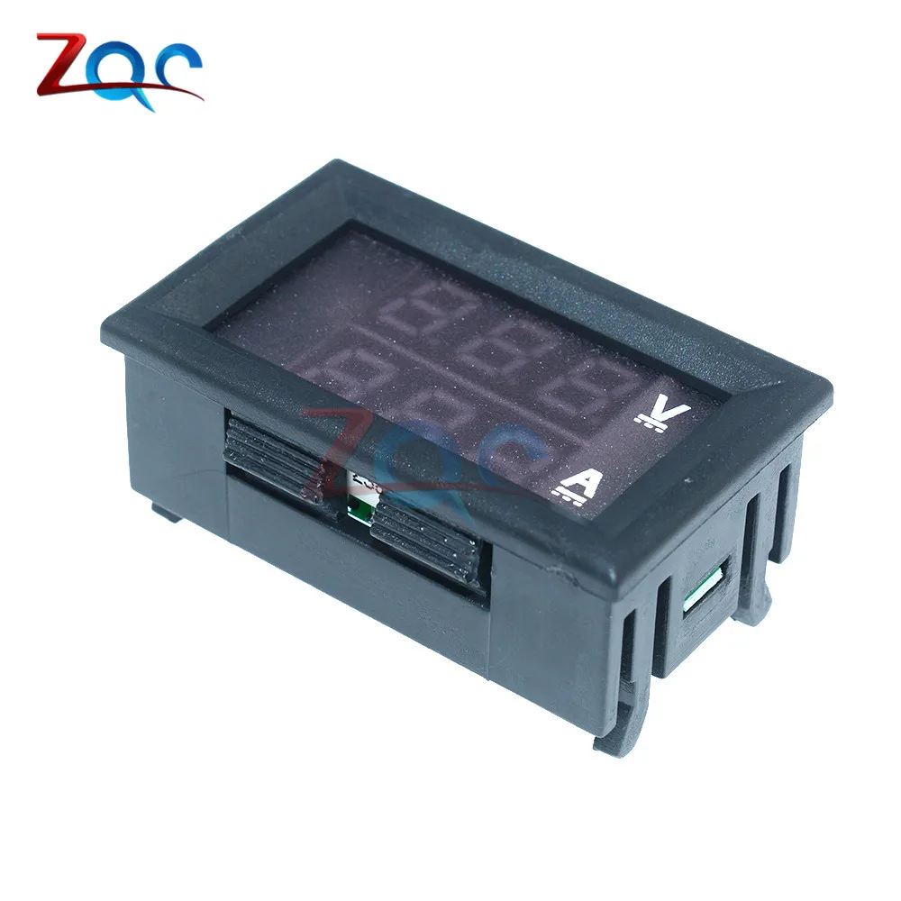 Цифровой мини-вольтметр Амперметр 5 шт./лот постоянный ток 100 в 10 А панельный