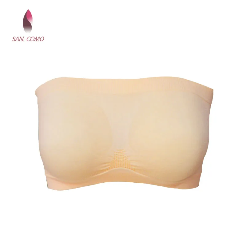 San. Комо 910 Для женщин Бесшовные дышащие нижнего белья модные мягкие без бретелек