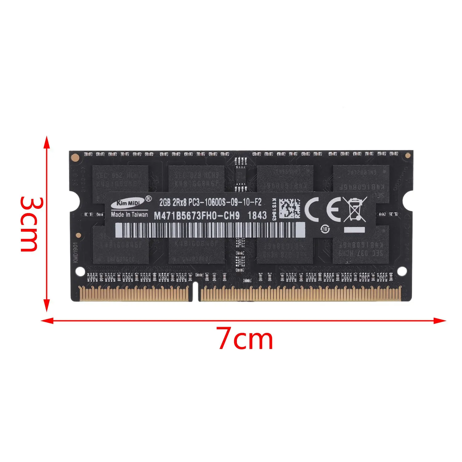 Kimmidi Ddr3L 8 Гб 1600 МГц 1,35 в ноутбук Sodimm Ram память ноутбука