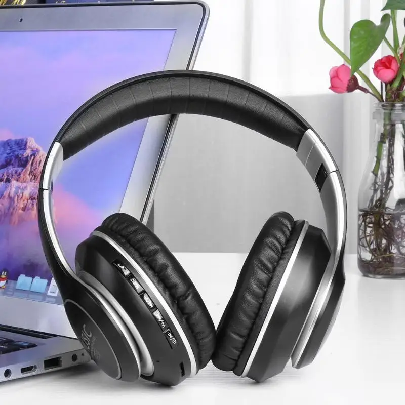 VJ033 беспроводные Bluetooth наушники над ухом игровая Спортивная гарнитура для