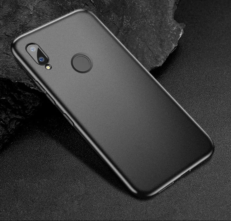 Xiaomi Redmi Note 7 Чехол редми 7 Случаи Силиконовый тонкий кольцо держатель матовая ТПУ Мягкая Защитная крышка для Redmi Note 7 принципиально Coque