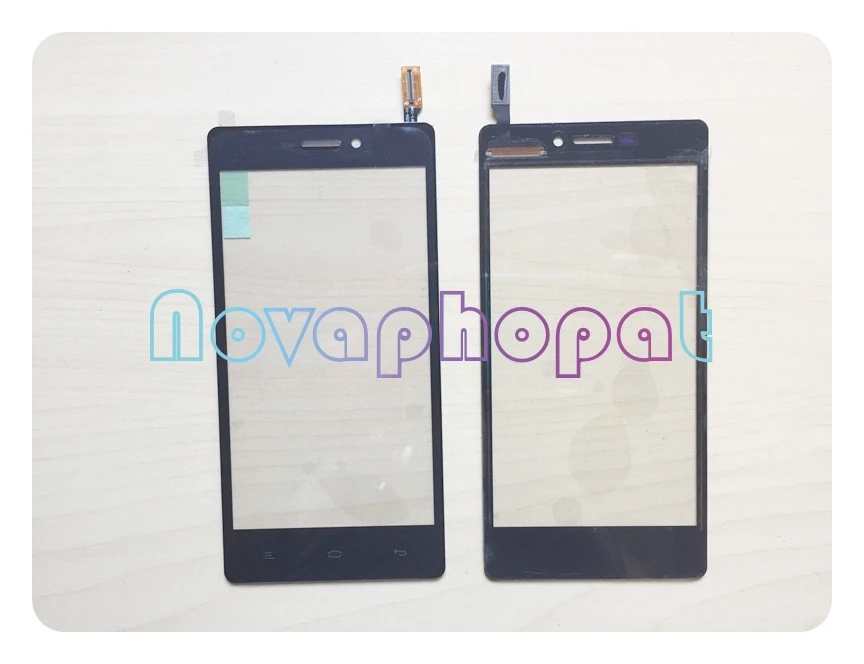 Novaphopat 5 дюймов черный Сенсорный экран для FLY IQ4501 EVO Energie 4 сенсорный дигитайзер