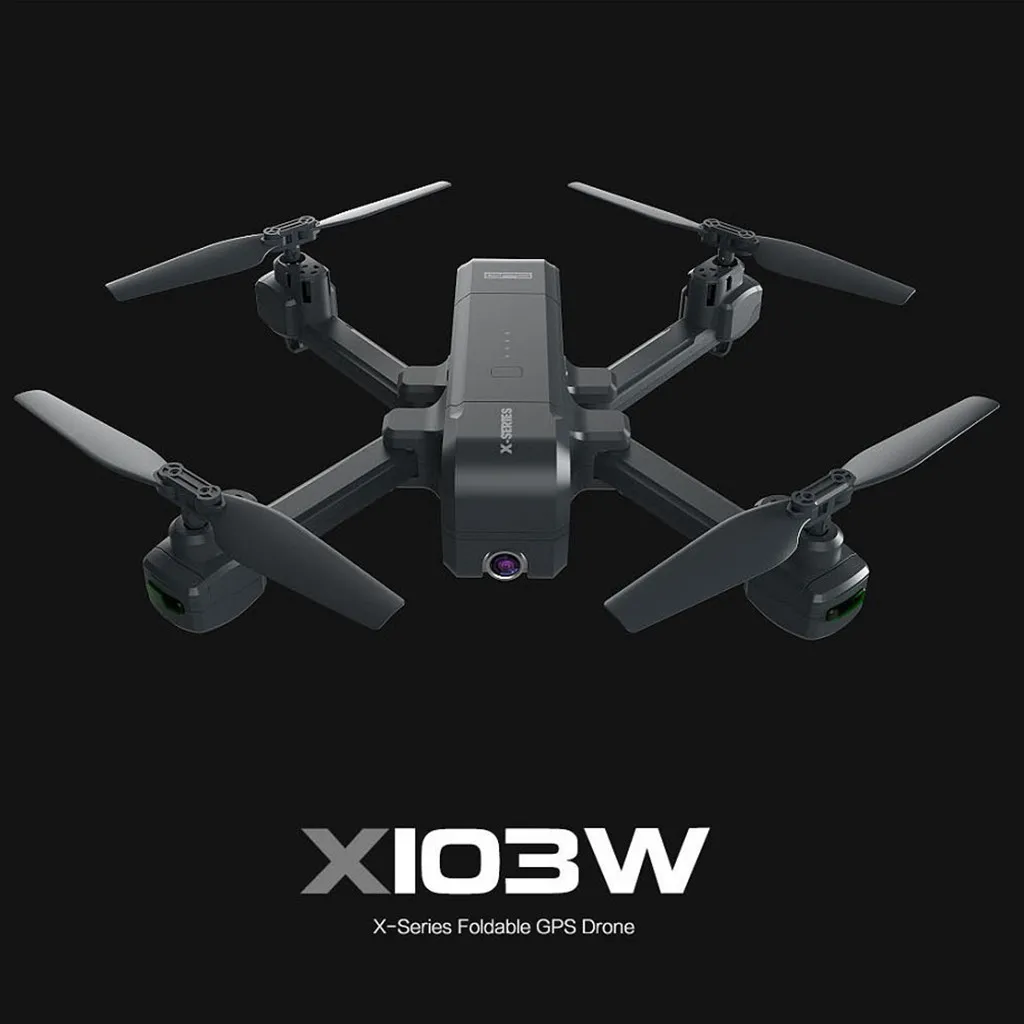 MJX X103W 5G WIFI FPV GPS складной Радиоуправляемый Дрон с 2K HD камерой режим следования за