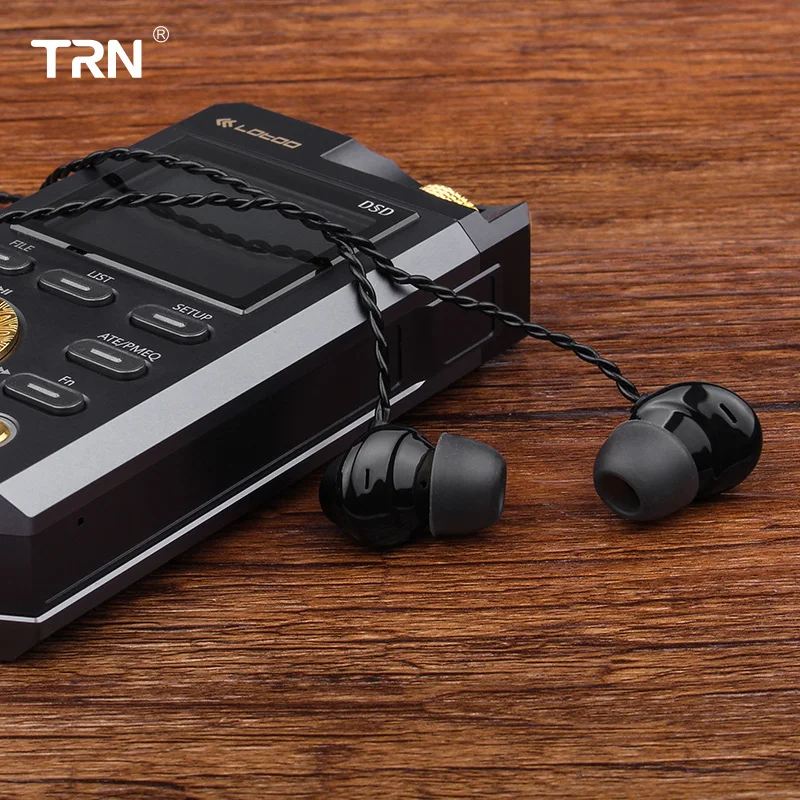 TRN H1 наушники вкладыши динамический привод HIFI DJ монитор бег спортивные ушные
