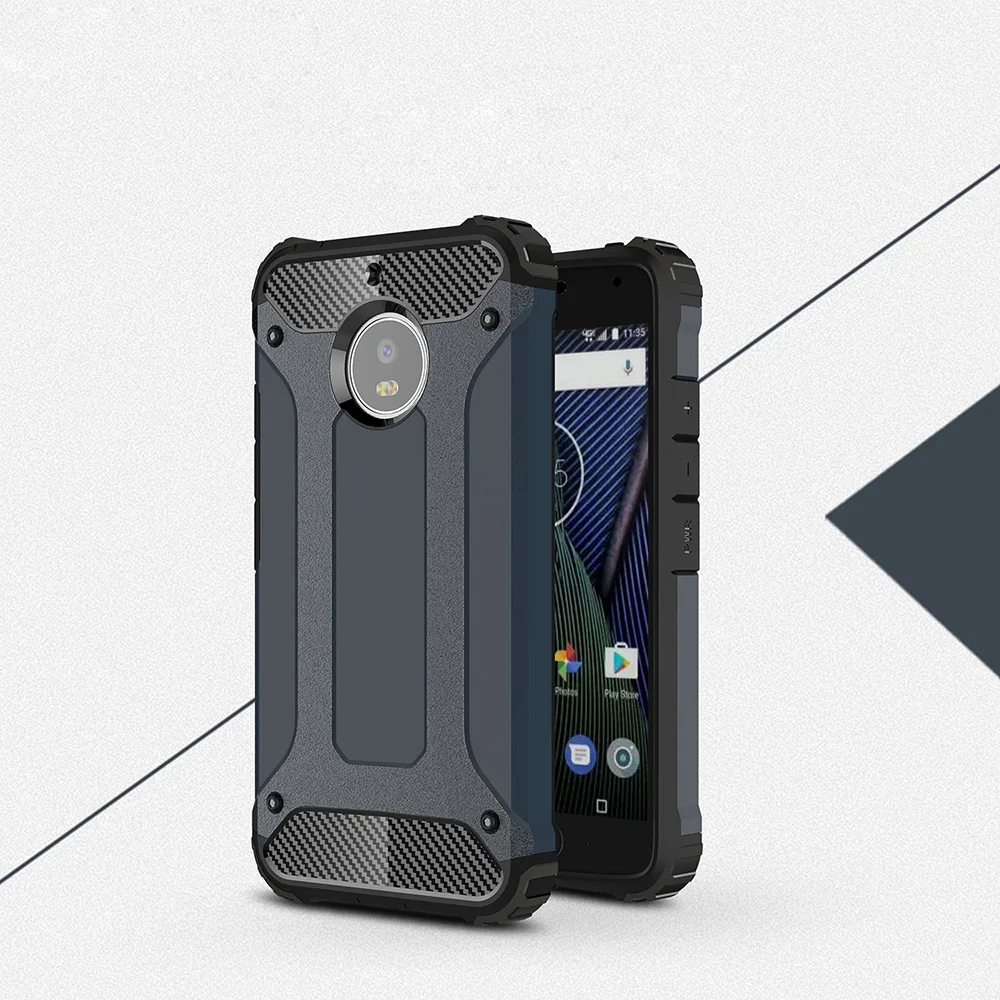 Жесткий чехол для Motorola Moto E5 Plus G6 Play G5S G5 One Power P30 Note G7 E6 противоударный ZGAR телефона |