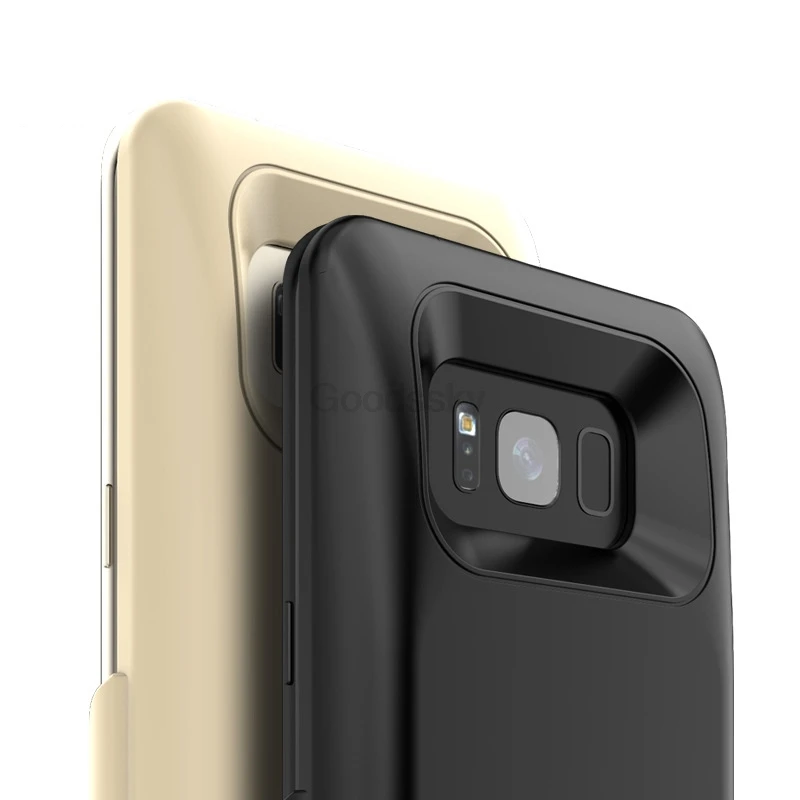 Для samsung Galaxy S8 Plus противоударный чехол для зарядного устройства S8 внешний аккумулятор Перезаряжаемый чехол с полной защитой для зарядки