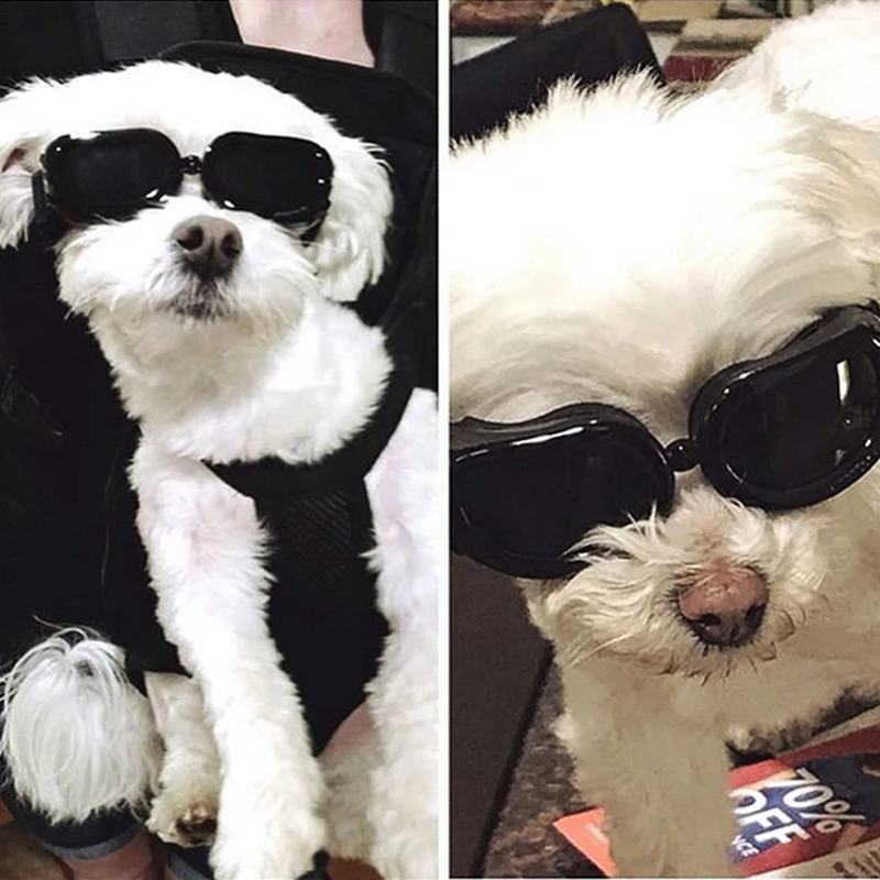 Jormel Pet Dog Солнцезащитные очки Cat Регулируемый окуляр для щенка маленькие собаки