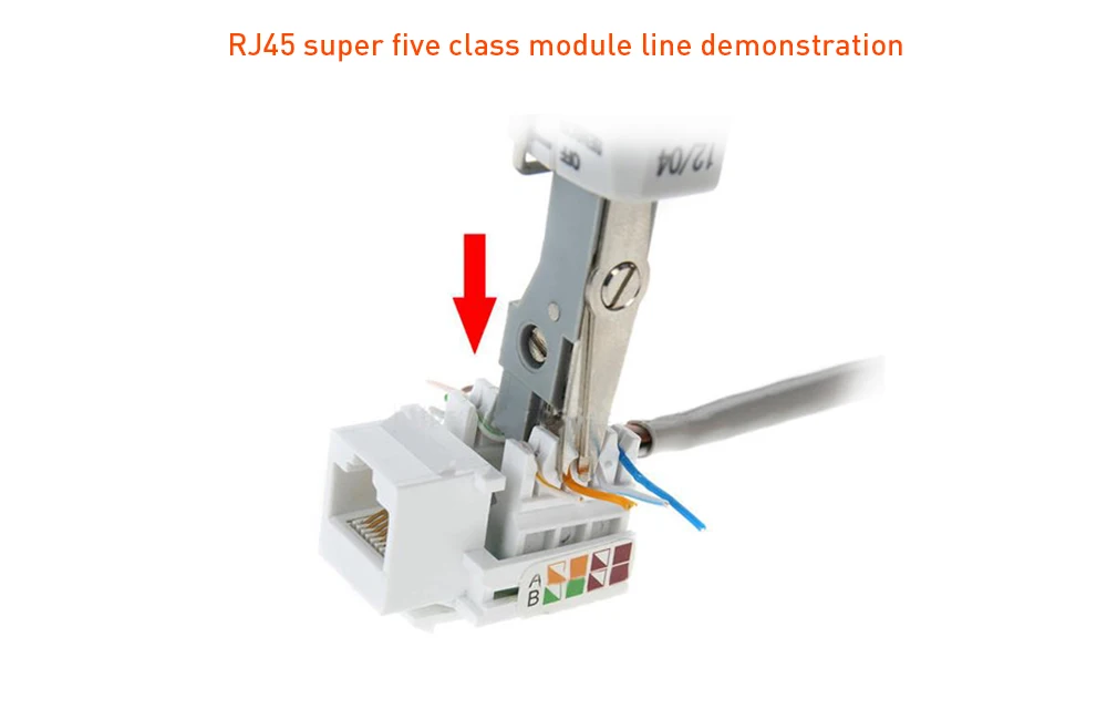 TISHRIC серый Krone Lsa-plus телекоммуникационный телефонный провод кабель RJ11 RJ45 удар вниз сеть набор инструментов Профессиональный