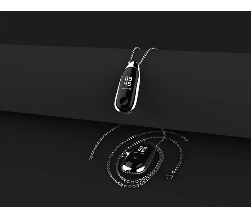 Браслет Xia mi Band 4, металлический ремешок, ожерелье, подвеска из нержавеющей стали, ремешок на запястье для Xiaomi mi Band 3, браслет Correa mi Band 4