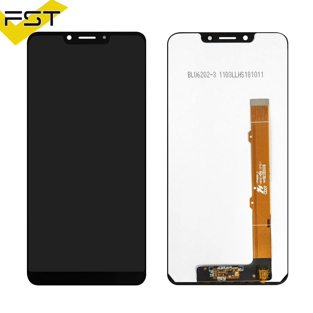 ЖК-дисплей 6 2 дюйма черный для Alcatel V5 5060 5060D OT5060 + кодирующий преобразователь