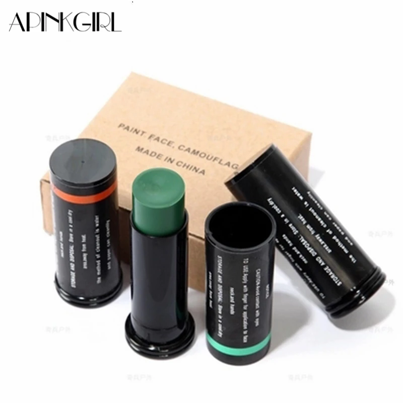 APINKGIRL CS краска для лица наружного применения бионическое масло камуфляжная