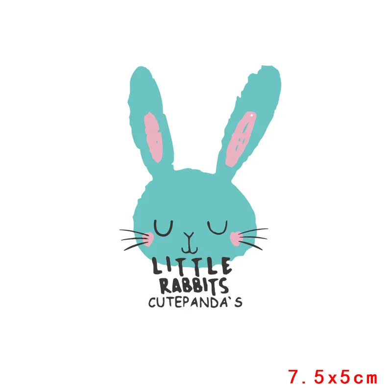 Никелевый Prajna Cat Transfer для одежды футболка с принтом железа на термотрансферный цветок стикер оленя облако Радуга Ткань Аксессуар F - Цвет: Никелевый