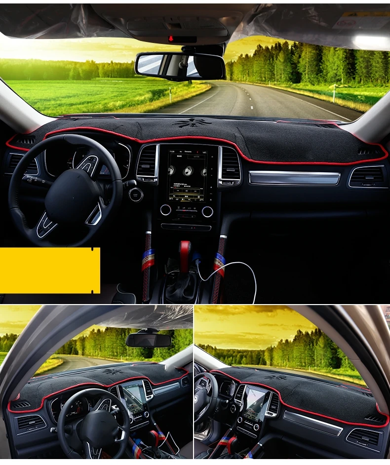 Для Renault Koleos накладка на приборную панель коврик солнцезащитный козырек Избегайте светильник Коврик Для приборной доски протектор интерьерные авто аксессуары