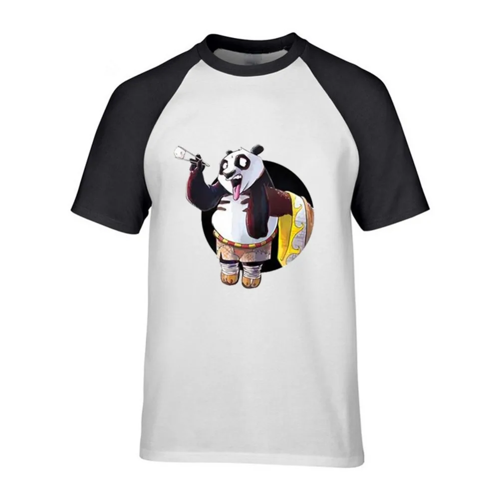 Крутые футболки для мужчин молодежи круглый средства ухода за кожей Шеи Кунг фу